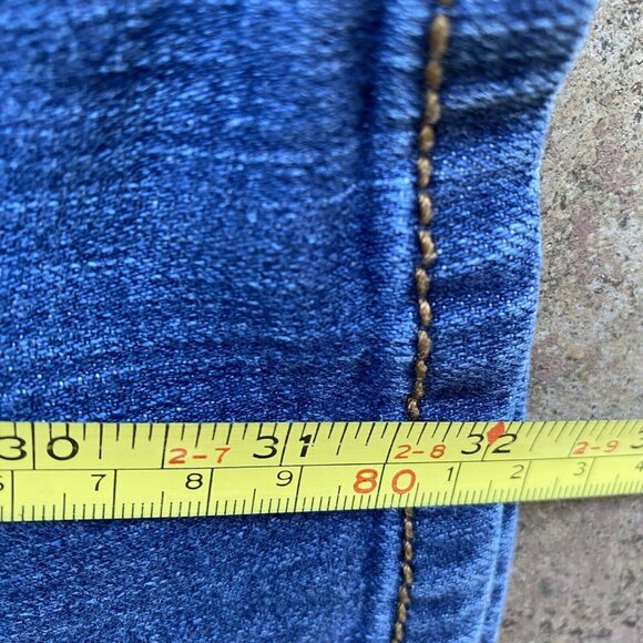 Cinch Jenna Slim Fit Jeans Womens Size 33/15 L Blue Denim Rodeo Western Cowgirl - Picture 10 of 10